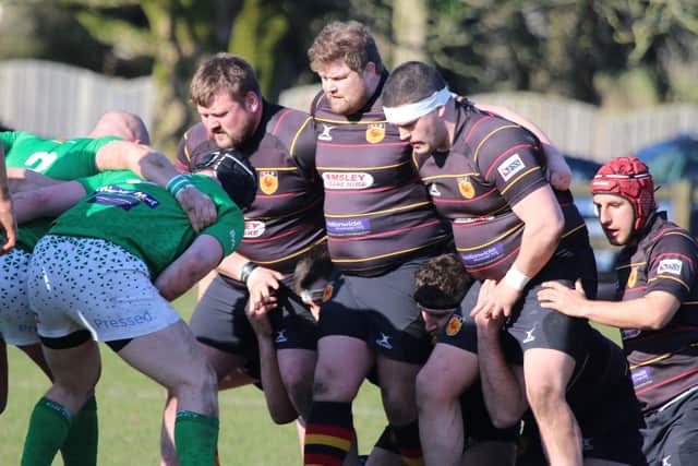 Injuries and Covid-19 issues left Harrogate RUFC unable to raise a front row for last week's trip to Rotherham Titans.
