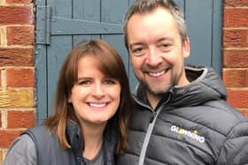 Sarah and James Martin, the Harrogate couple behind the success of Glawning - and Glampfest!