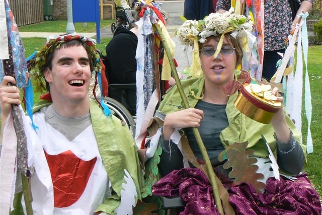 Everyone at Henshaws had an enjoyable May Day event back in 2008.