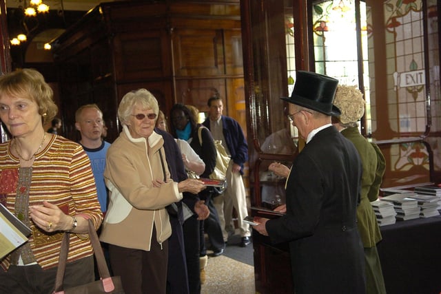 A popular event, Harrogate's Royal Hall free opening to the public on May Day bank Holiday.