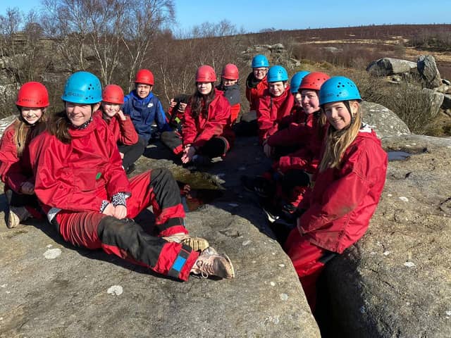 Harrogate Grammar School students recently enjoyed an action-packed trip to Bewerley Park