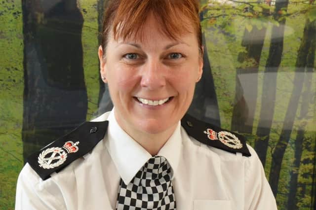 Lisa Winward, chief constable of North Yorkshire Police.