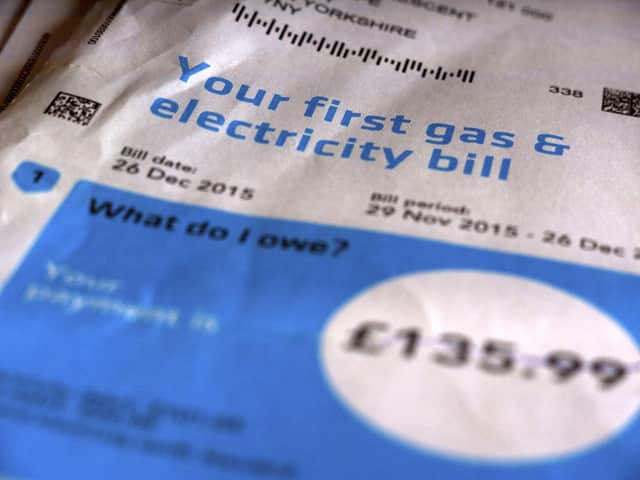 Gas and Electricity bill from British Gas
Picture by Dean Atkins