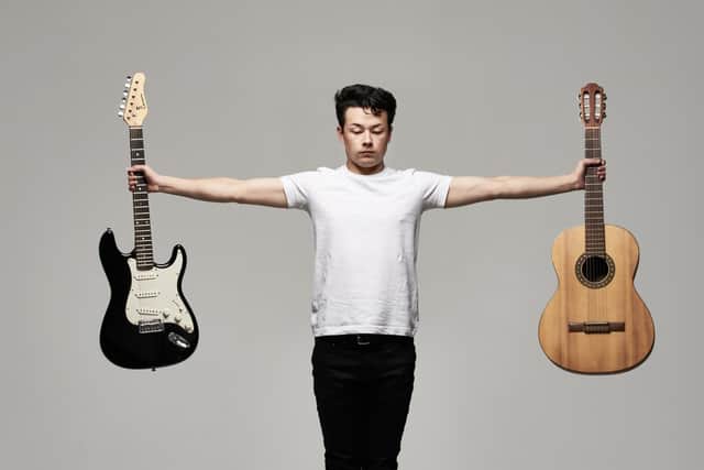 Northern Aldborough Festival star - The hottest classical guitar player of the moment, Sean Shibe. (Picture by Kaupo Kikkas)