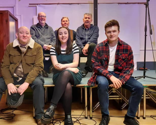 The Kerouac Lives! team - Pictured back row, from left, Simon Warner, John Hardie and Heath Common. Front, from left, Patrick Wise, Jessika Mae and Malcolm Webb.