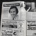 Flashback to 1982, the year Harrogate Convention Centre hosted the Eurovision Song Contest. This clipping was part of the official event programme. (Courtesy of Harrogate Convention Centre)