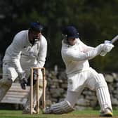 Jim Grange played some big shots as Darley CC beat Arthington in Division One of the Theakston Nidderdale League. Picture: Gerard Binks