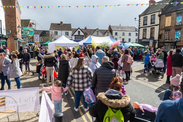 Knaresborough's recent spring fair which has been praised for boosting trade. Picture James Hardisty