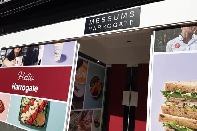 Harrogate's new Pret will be situated at the former site of Messums art gallery on James Street.