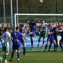 Harrogate Railway were beaten 3-2 by North Ferriby in the NCEL Division One play-off final. Picture: Craig Dinsdale
