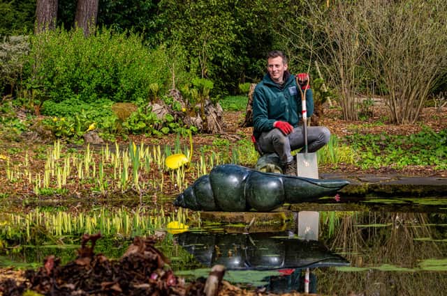 New head gardener for Newby Hall, near Ripon. Picture: Charlotte Graham