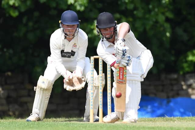 Opening batsman Cameron Martin hit some useful runs for Bilton CC as they registered their first victory of 2022. Picture: Gerard Binks