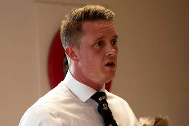 Harrogate Pythons head coach Dan Bird. Picture: Submitted
