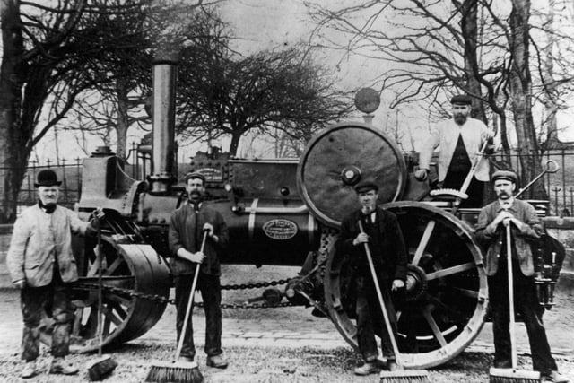 Ripon c. 1910

the "Wakeman" Steam Roller