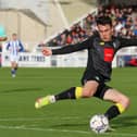 Right-back Ryan Fallowfield will leave Harrogate Town this summer following a five-season stint at Wetherby Road. Pictures: Matt Kirkham