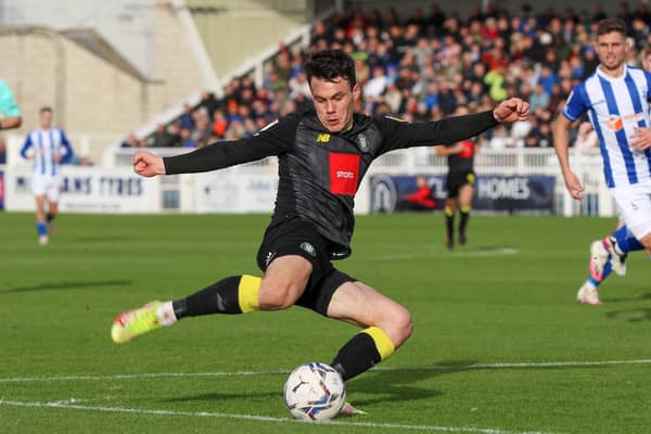 Right-back Ryan Fallowfield will leave Harrogate Town this summer following a five-season stint at Wetherby Road. Pictures: Matt Kirkham
