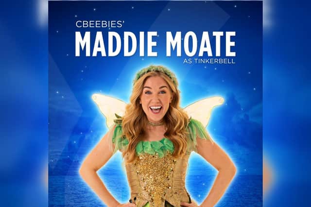Maddie Moate will play fabulous, feisty fairy Tinkerbell in Peter Pan at York Theatre Royal