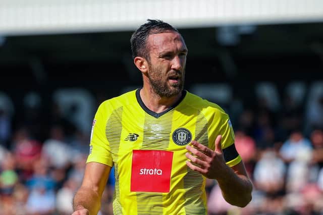 Harrogate Town centre-half Rory McArdle. Picture: Harrogate Town AFC