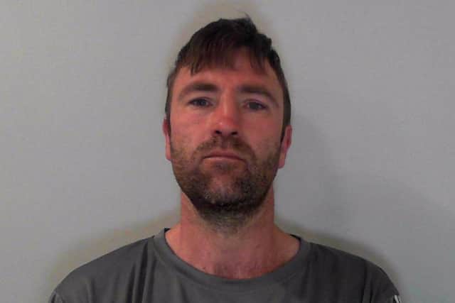 Christopher Dalton, 39, has been jailed for two years after threatening a man with knife in Ripon