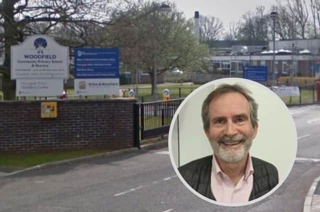 Councillor Paul Haslam has been a governor at Woodfield Community Primary School since 2018.