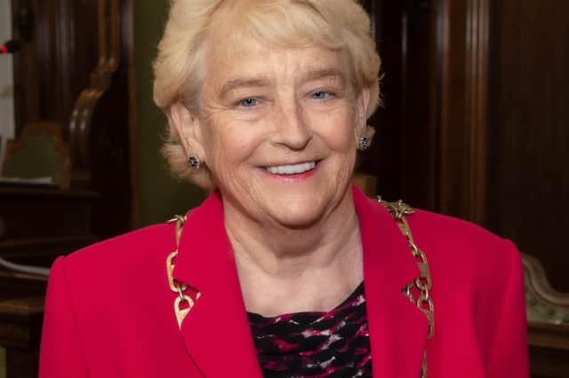 Councillor Margaret Atkinson, the new and final chair of North Yorkshire County Council.