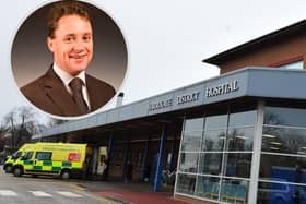 Jonathan Coulter, acting chief executive of the Harrogate and District NHS Foundation Trust.