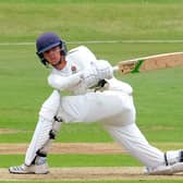 Henry Thompson scored some useful runs at the top of the order, but they weren't enough to save Harrogate CC from defeat at Sheriff Hutton Bridge. Picture: Richard Bown