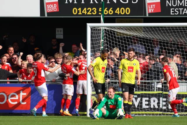 Harrogate Town finished the 2021/22 season with the joint-second-worst defensive record in League Two.