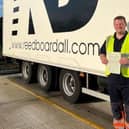 Lee Wilson of Ripon is one of the first people to have qualified as an HGV driver with Boroughbridge-based Reed Boardall's new Driver Academy.