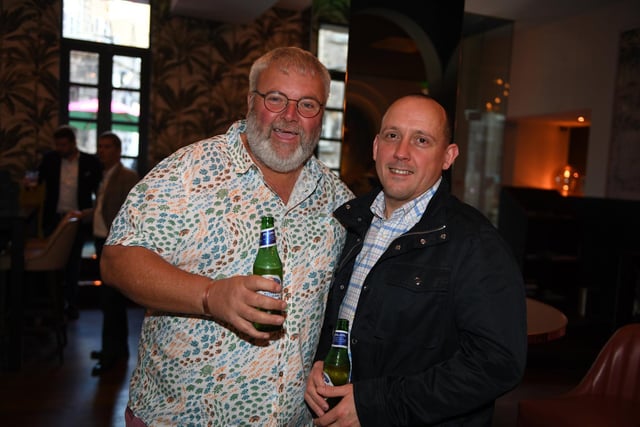 Pictured from left, Phil Airey and Chris Walsh from Horticap.