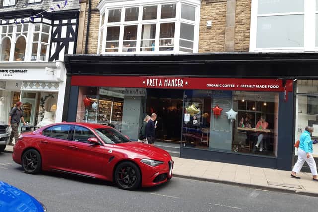 Harrogate is home today to a new Pret A Manger shop which has opened.