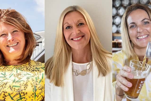 Ashville College head Rhiannon Wilkinson, Harrogate Town CEO Sarah Barry and Black Sheep Brewery CEO Charlene Lyons will all be speakers at the next meeting of Harrogate District Chamber of Commerce.
