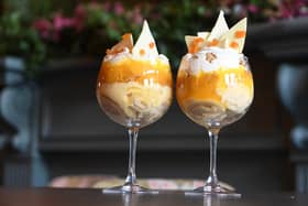 The Queen's Platinum Jubilee Lemon Swiss Roll and Amaretti Trifle