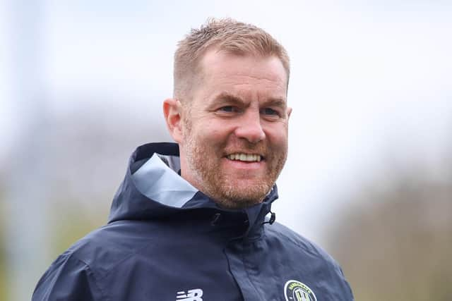 Harrogate Town manager Simon Weaver. Picture: Matt Kirkham