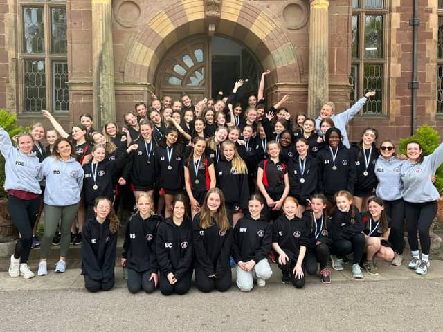 55 pupils in Year 7 and Year 8 at Harrogate Grammar School recently travelled to Shrewsbury for a weekend-long netball tournament where they picked up three prizes