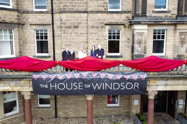 Located next to Valley Gardens, Windsor House in Harrogate has rebranded itself to ‘The House of Windsor’ for the Queen’s Platinum Jubilee.