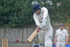 Charlie Swallow smashed an unbeaten century for Collingham & Linton. Picture: Steve Riding