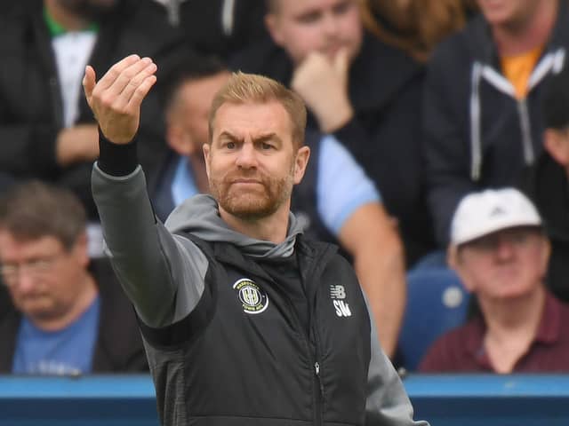 Come here: Harrogate Town manager Simon Weaver is currently working hard on attracting new talent to Wetherby Road. Picture: Getty Images