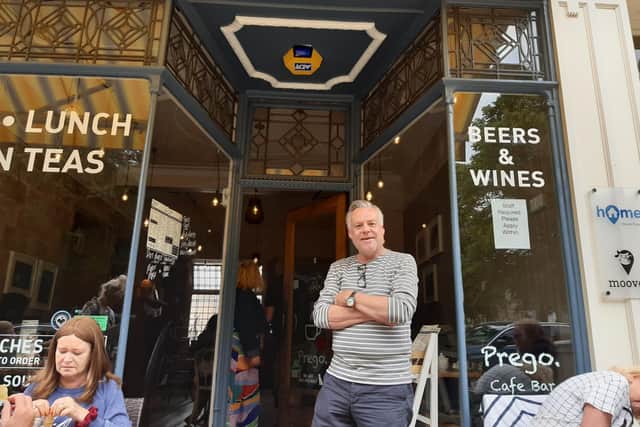 At Prego Cafe Bar in the Montpellier Quarter, owner Bryn Lachwatsky said business was as good as when the Tour de France came to Harrogate.