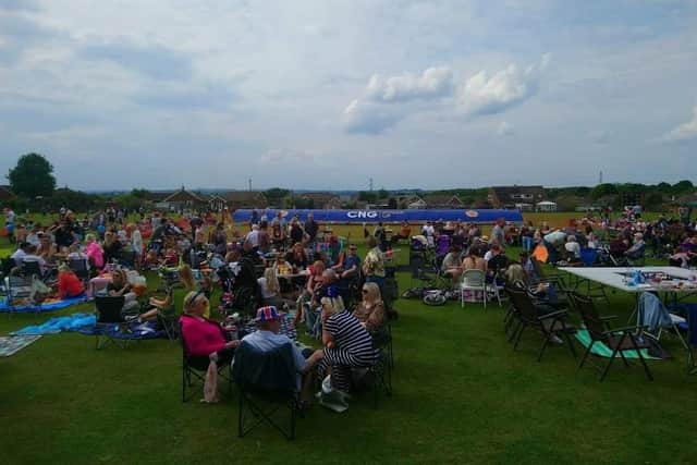 Party on the Pitch was hosted by Bilton Cricket Club in Harrogate.