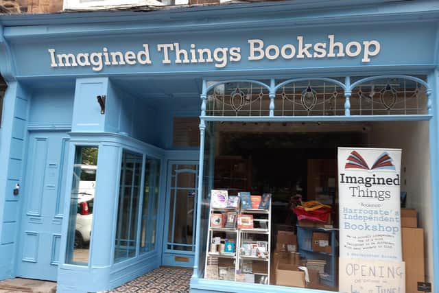 The new-look Imagined Things books store is to reopen on Montpellier Parade in Harrogate.