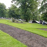 There was some disappointment that the flower beds running along West Park from Hotel du Vin to The Yorkshire Hotel (and the top of Montpellier) in Harrogate were devoid of flowers during the Platinum Jubilee.