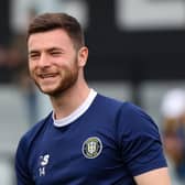 Harrogate Town defender Nathan Sheron. Pictures: Matt Kirkham