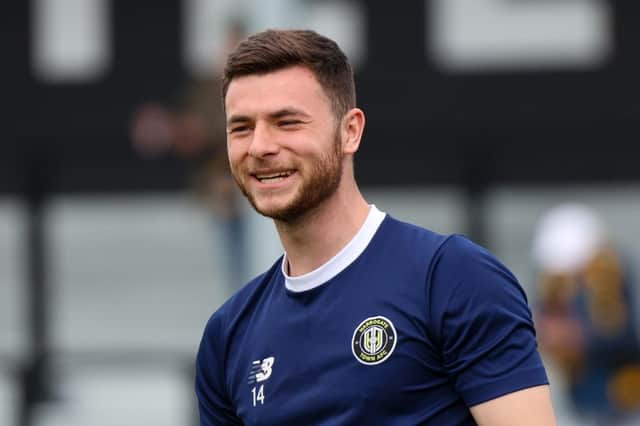 Harrogate Town defender Nathan Sheron. Pictures: Matt Kirkham