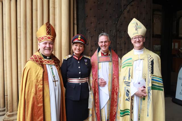 Ripon Cathedral Platinum Jubilee service of thanksgiving.