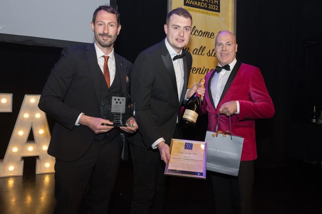 Callum Bower of Rudding Park won the award for Chef of the Year