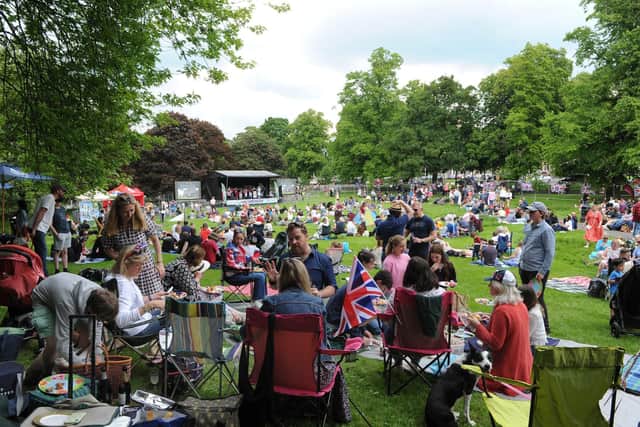 Harrogate has been praised by residents and visitors to the town for pulling out all the stops for the Queen's Platinum Jubilee celebrations