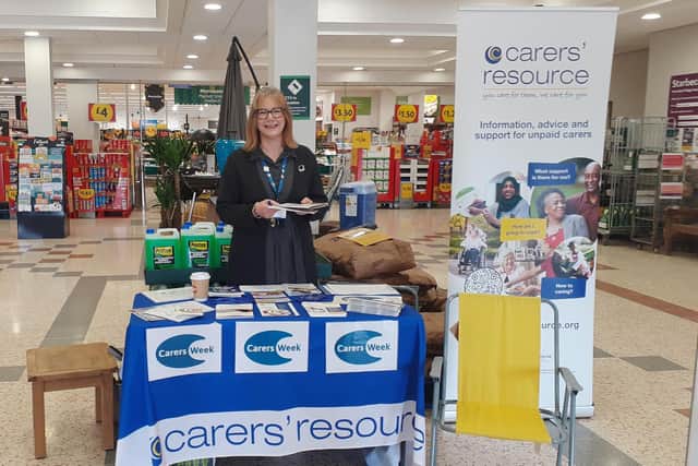 Carers Week - Carers’ Resource at Morrisons in Harrogate.
