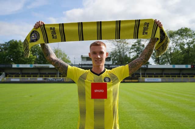 Kyle Ferguson is Harrogate Town's second new signing of the summer. Picture: Harrogate Town AFC