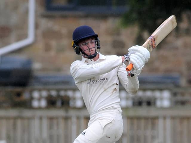 Daniel Kilby hit a ton for Collingham & Linton in Division One of the Airedale & Wharfedale League. Picture: Steve Riding